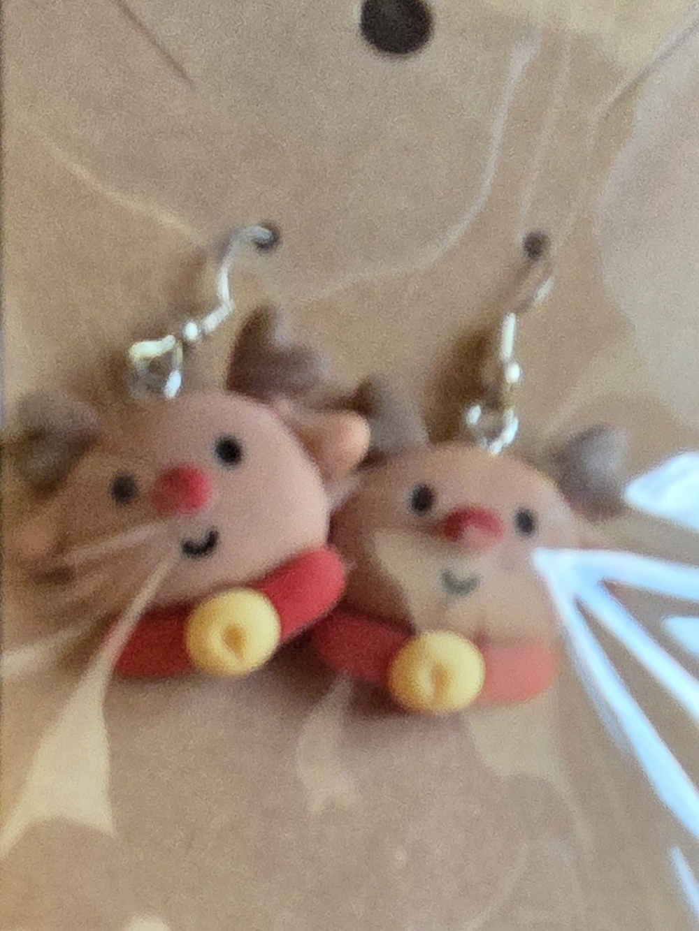 Cute Reindeer Earrings